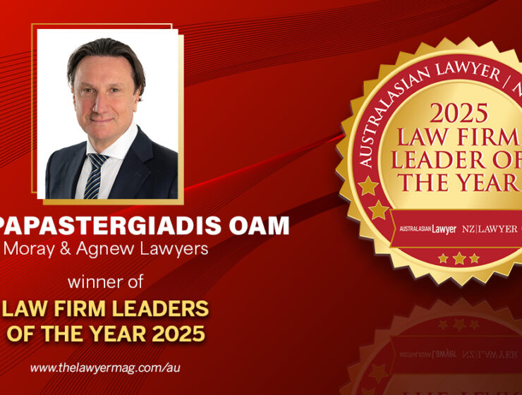 Bill Papastergiadis OAM, Managing Partner at Moray & Agnew, has been named a 2025 Law Firm Leader of the Year. Discover how his leadership and vision have transformed the firm and the legal industry.