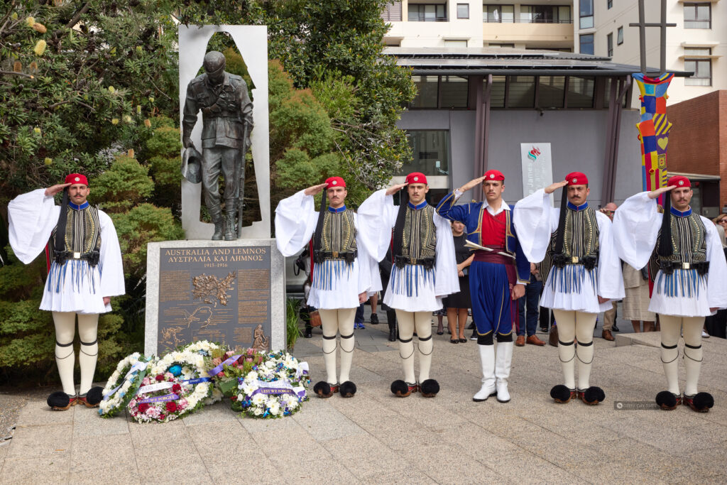 the Greek Presidential Guard, known as the Evzones, graced Sydney, Australia, with their presence, commemorating the deep historical ties between Greece and Australia.