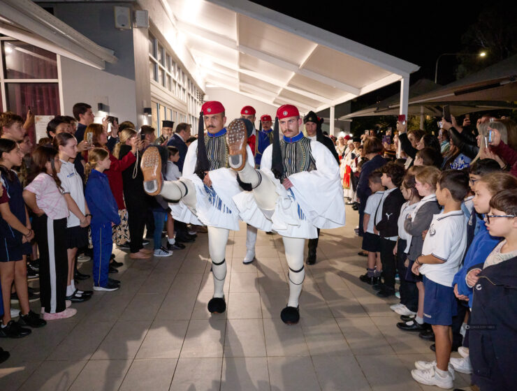 NSW Students Connect with Elite Greek Evzones in Memorable Zoom Event