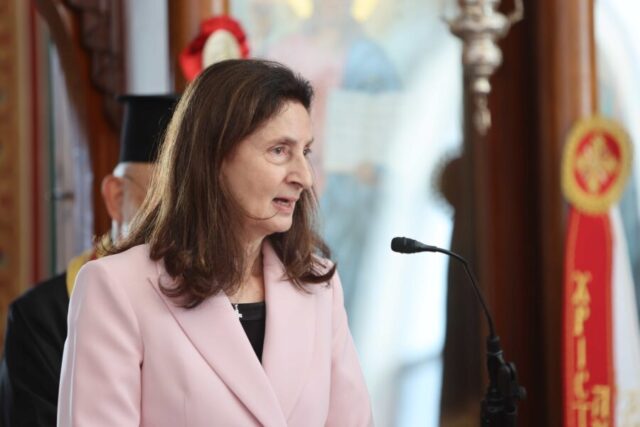 reek Presidential Guard, the renowned Evzones, visited St Spyridon Greek Orthodox College in Kingsford, Sydney.