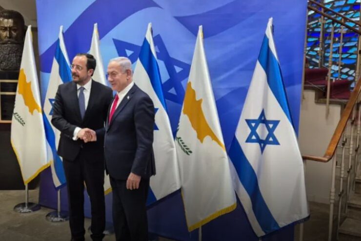 President of the Republic of Cyprus, Mr. Nikos Christodoulides, held a meeting with the Prime Minister of Israel, Mr. Benjamin Netanyahu,