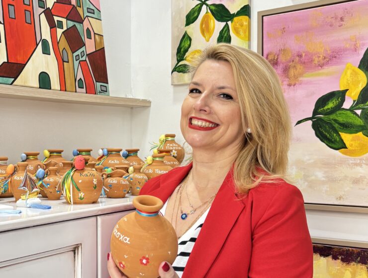 Corfu on Canva: Handmade by Armeni Antonia