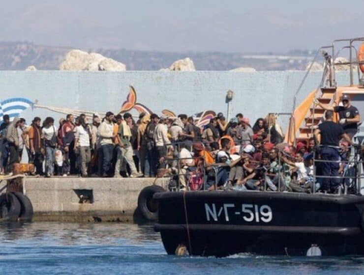 247 illegal migrants arrived by boat in Greece from Libya today.