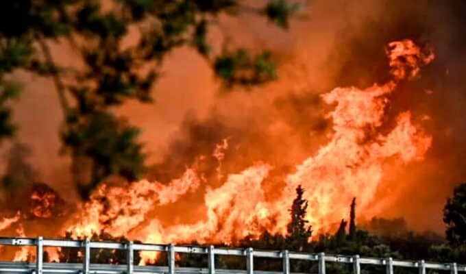 Wildifires greece 2025