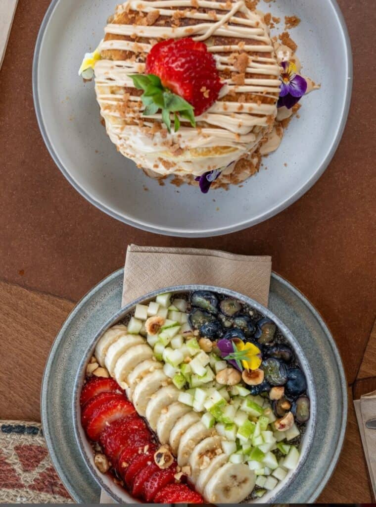 The menu boosts its reputation as one of Athens’ top rooftop bars, 