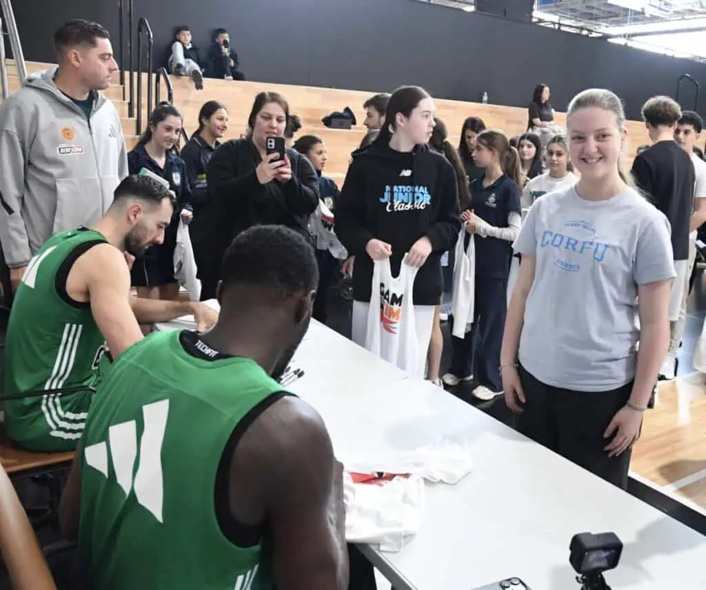 John Cain Arena for Panathinaikos game