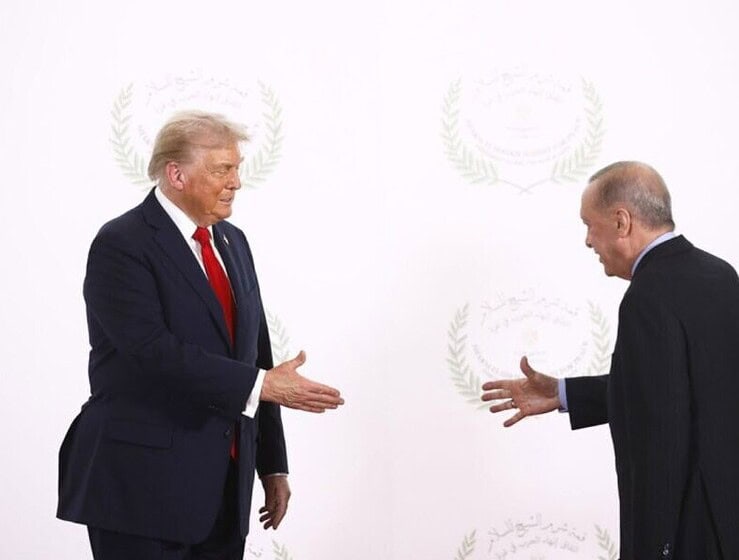 US President Donald Trump Turkish President Recep Tayyip Erdogan