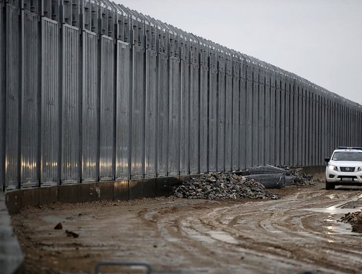 Greek Turkish border Evros