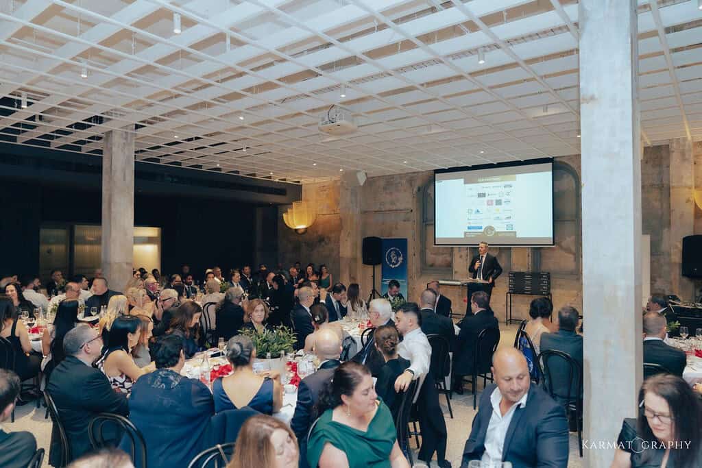 Dignitaries at Greek-Australian Society 5th Anniversary Ball