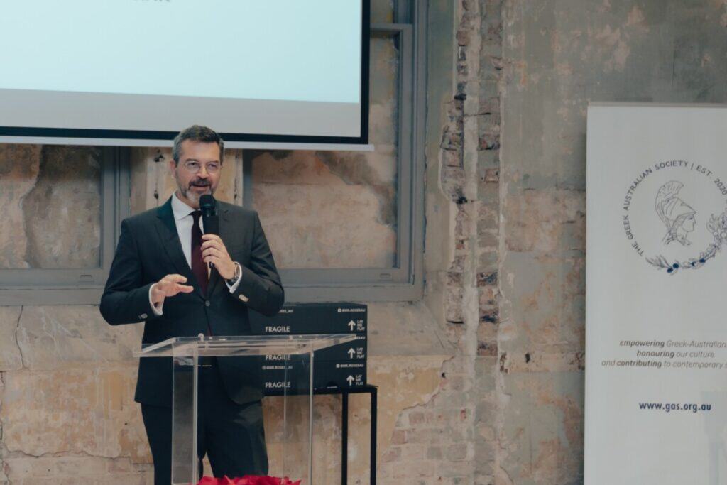 Emmanuel Alfieris Award at GAS 5th anniversary celebration