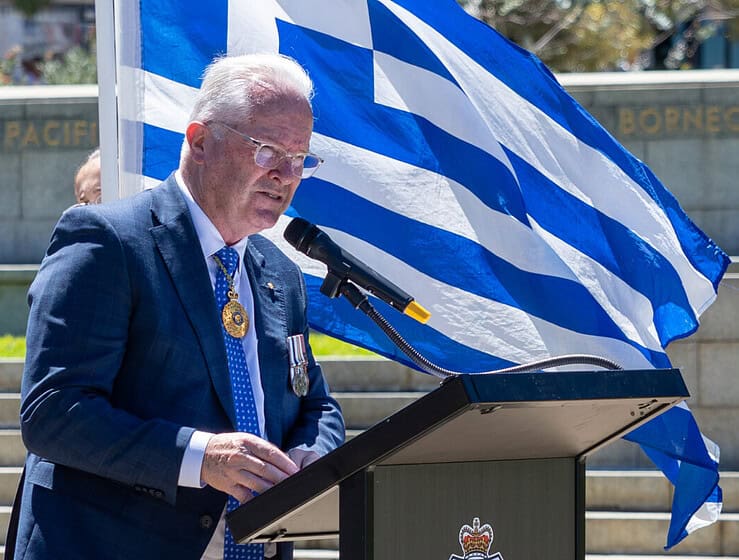 Western Australia Commemorates Oxi Day - The Day Greece Said “No”