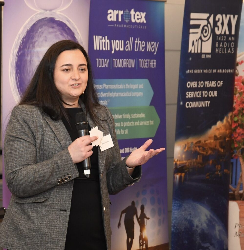 Filoxenia hospitality during Melbourne family planning talk