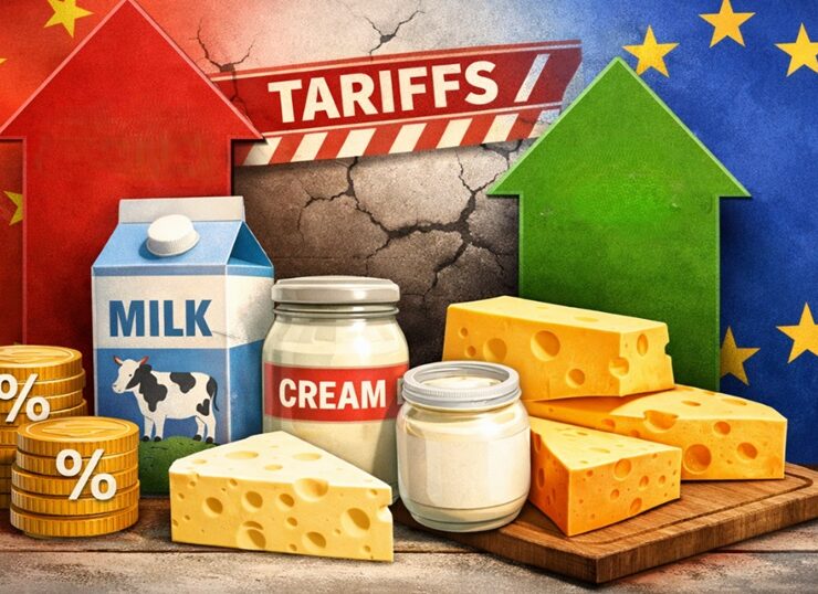 China EU dairy tariffs