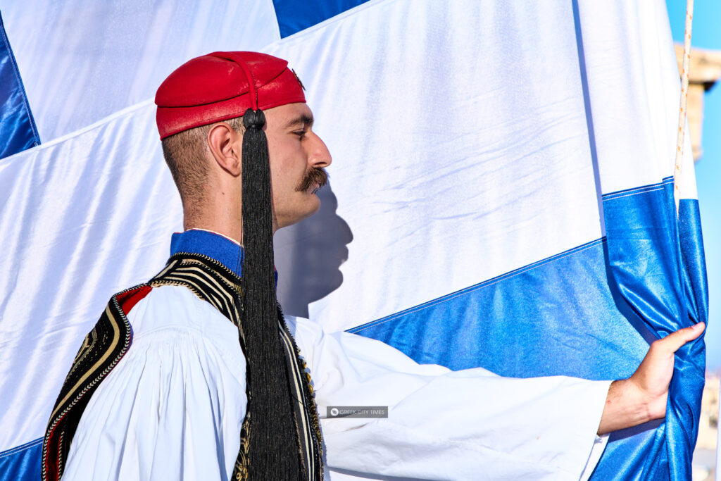 Greek Presidential Guard 157th anniversary Evzones changing of the guard Athens