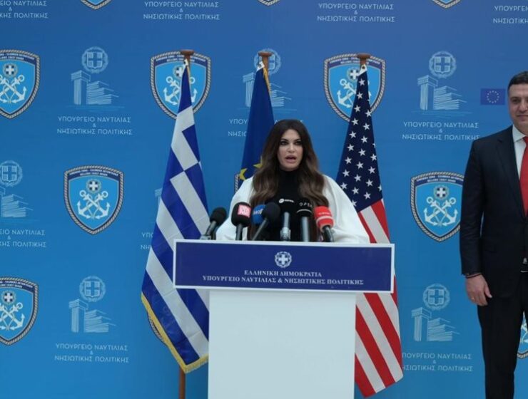 Kikilias-Guilfoyle Agree on Eastern Med Security and Shipbuilding Pact