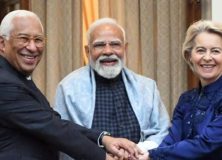 modi ursula von der leyen