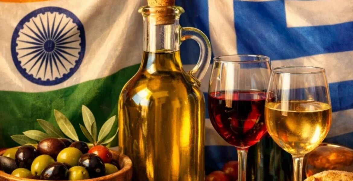 India Greece olive oil wine olives