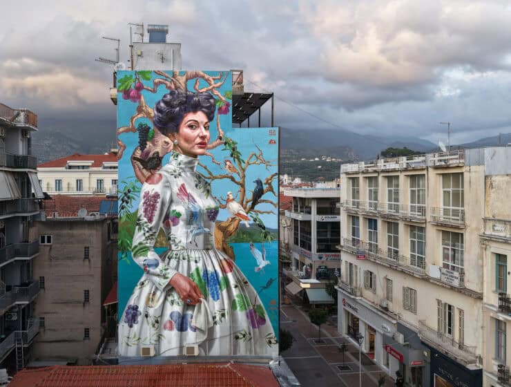 Discover the stunning Maria Callas mural by artist KLE in Kalamata, Greece – first Greek winner of Best of November 2025 by Street Art Cities, now competing for Best Mural in the World 2025. Vote before January 31!