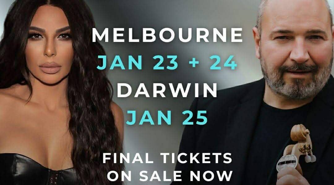 Kelly Kelekidou and Nikos Zoidakis Continue Australian Tour with Melbourne and Darwin Concerts