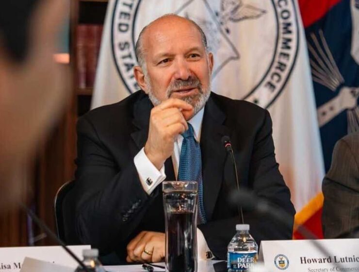 Commerce Secretary Howard Lutnick urged nations to prioritize domestic workers, describing sovereignty as rooted in borders and local industry (@howardlutnick/Instagram)