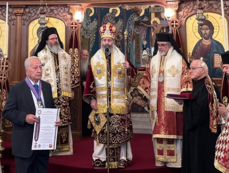 Athanasios Limnios at community event