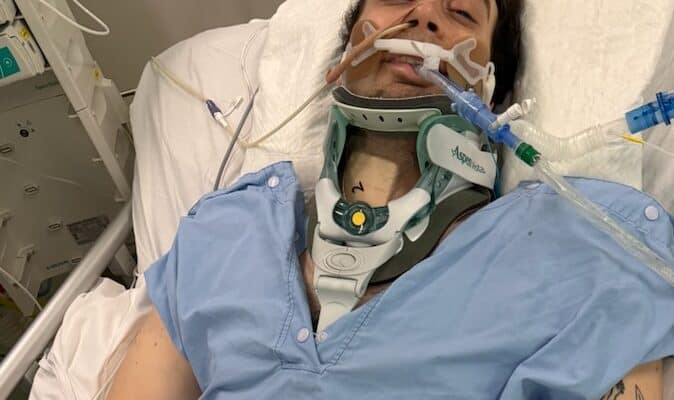 Young Greek tourist Ioannis Vidiniotis from Athens has