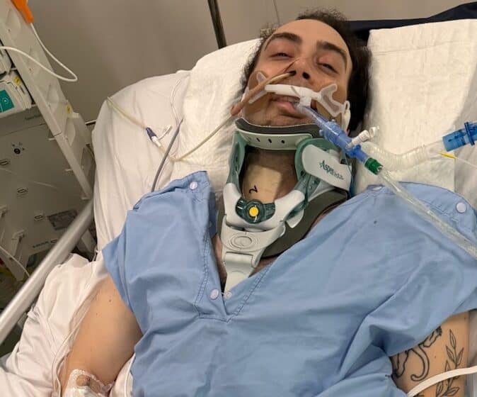 Young Greek tourist Ioannis Vidiniotis from Athens has