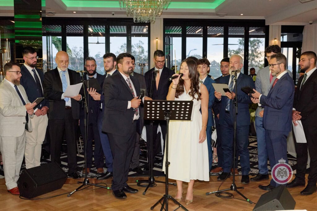 Archbishop Makarios Name Day dinner attendees Sydney;