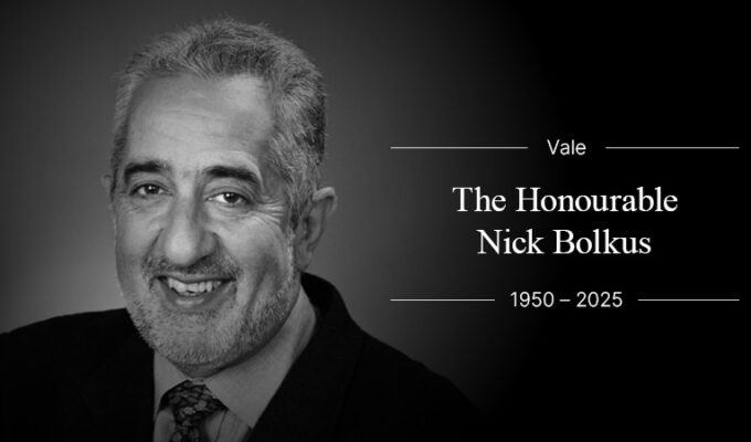 State Memorial Service for the Honourable Nick Bolkus