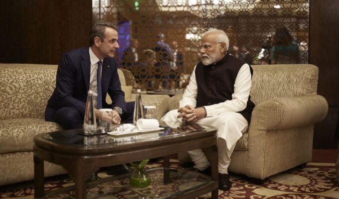 Modi Mitsotakis India Greece
