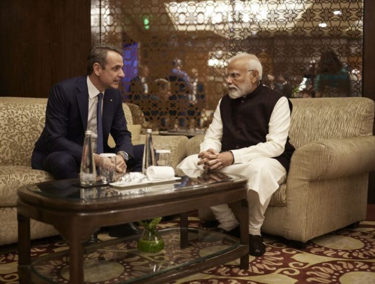 Modi Mitsotakis India Greece