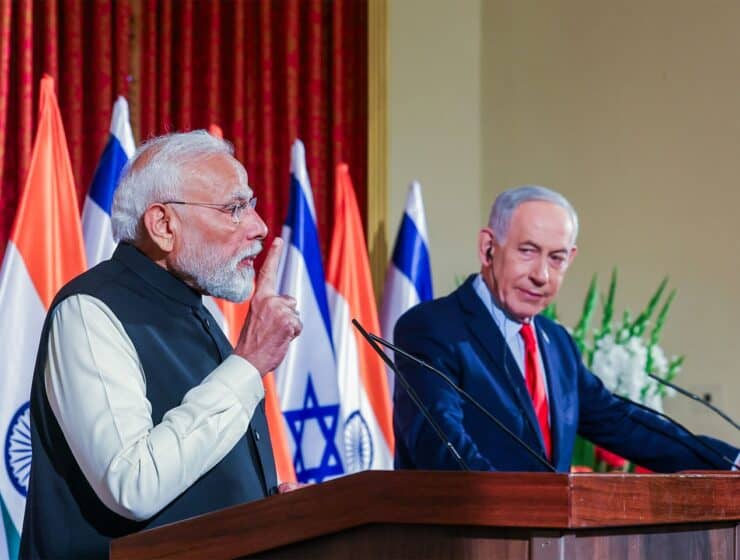 Netanyahu Modi India Israel