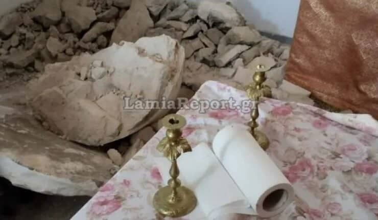 Outrage in Fthiotida as unknown perpetrators broke into the Church of All Saints in Gardiki and demolished the Holy Altar, allegedly searching for hidden gold sovereigns. Police are investigating the shocking act of vandalism.