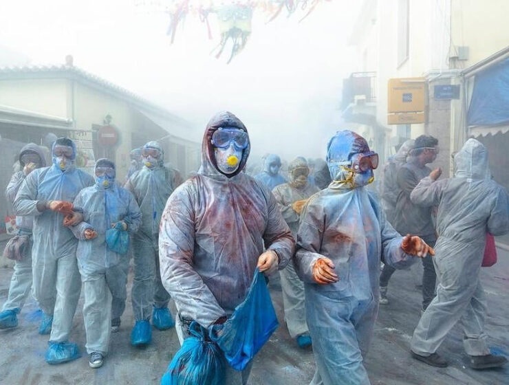 Clean Monday Flour War