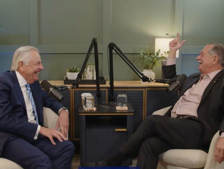 Ithaka Podcast Launch Logo from Hellenic Initiative