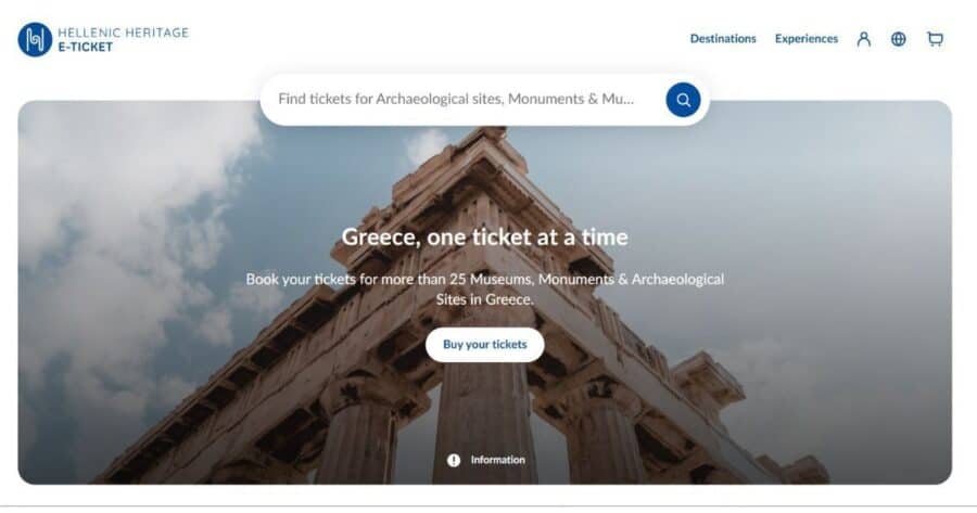 Greece Introduces Single E-Ticketing Platform for 108 Archaeological Sites and Museums