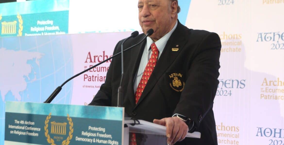 FILE - Greek-American entrepreneur John Catsimatidis. (CHRISTOS BONIS/EUROKINISSI)