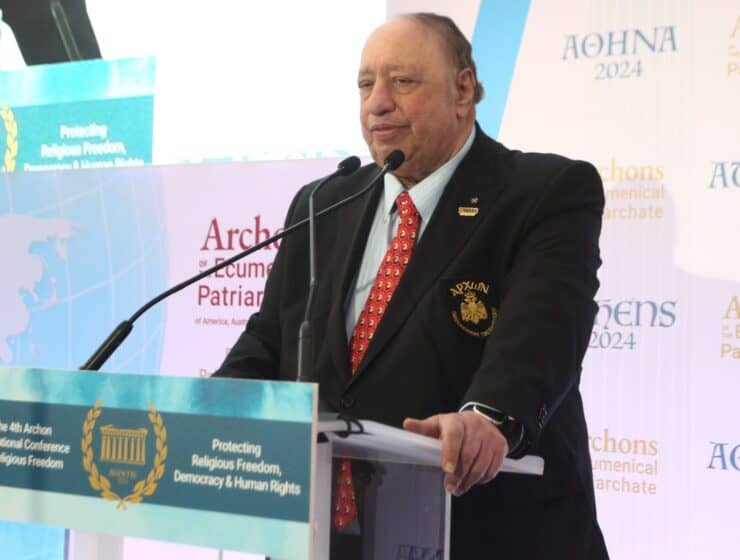 FILE - Greek-American entrepreneur John Catsimatidis. (CHRISTOS BONIS/EUROKINISSI)