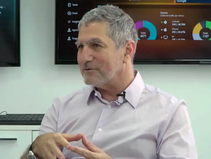 A screenshot from a 2019 Forbes profile of Tal Dilian, founder of the Intellexa Consortium, sanctioned by the US. (Screenshot/Forbes