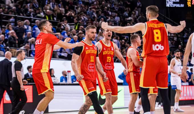 Montenegro shocked Greece in Athens with a 67-65 victory, sealing the game in the final seconds after back-to-back decisive plays. It marks their second consecutive win over Greece in international competition.