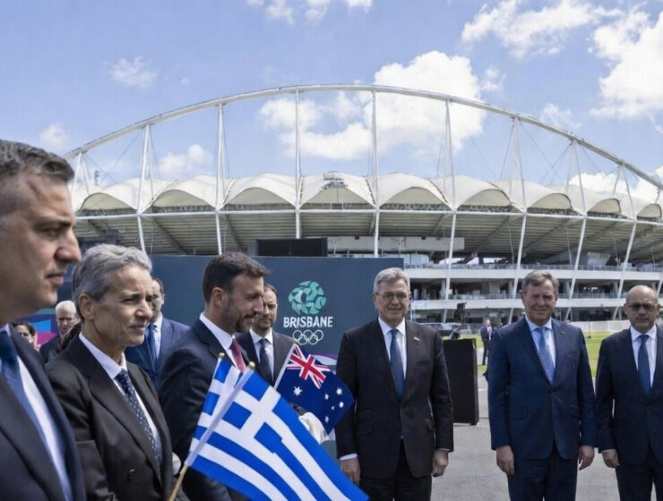 Brisbane 2032 procurement infrastructure featuring new Olympic stadium