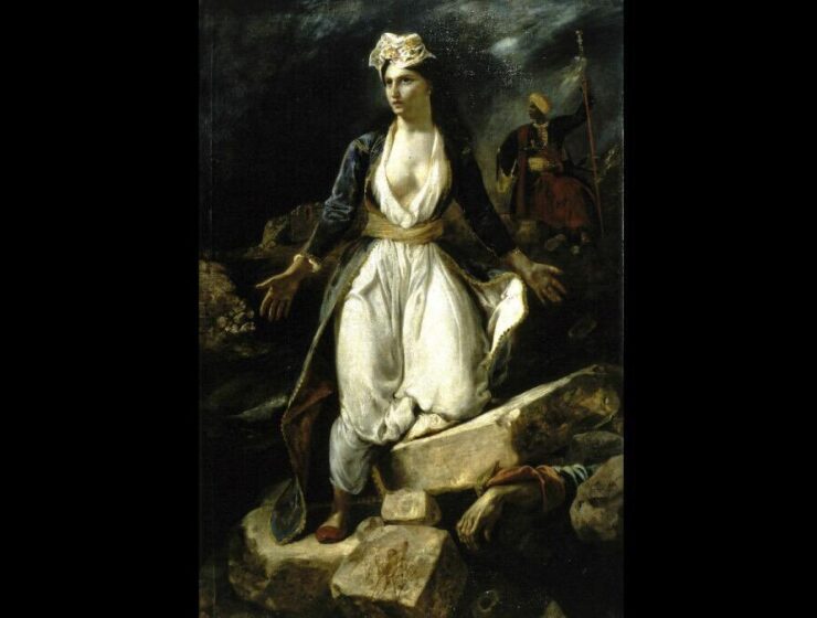 Delacroix’s “Greece on the Ruins of Missolonghi” Returns to Greece for 200-Year Anniversary