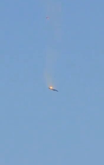 footage of the american fighter jet crashing in kuwait