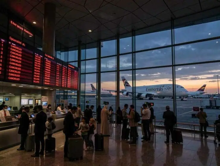 Dubai flight cancellations