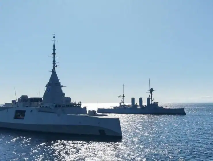 Greece reinforces defenses: Patriot missile battery moved to Karpathos, ultra-modern frigate Kimon plus Psara to Cyprus with F-16s, as Dendias visits Nicosia following Iranian drone strikes on Akrotiri base.